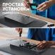Кронштейн для мониторов Onkron G70 черный 13&amp;quot;-34&amp;quot; макс.8кг настольный поворот и наклон верт.перемещ.