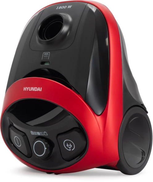 Пылесос Hyundai HYV-B1570 1800Вт красный/черный (в компл.:1мешок)