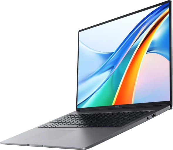 Ноутбук Honor MagicBook X16 Plus 2024 BRI-721 Ryzen 7 8845HS 32Gb SSD1Tb AMD Radeon 780M 16&amp;quot; IPS WQXGA (2560x1600) Windows 11 Home grey space WiFi BT Cam (5301AJPH)