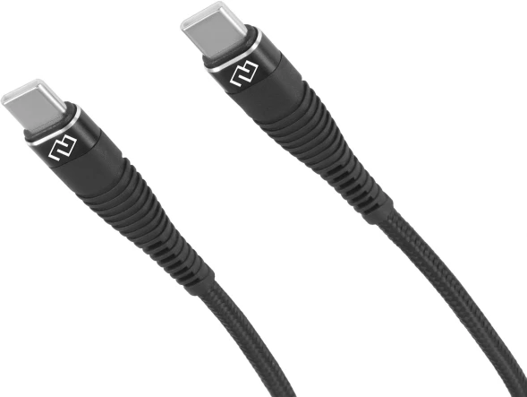 Кабель Digma DG-USBС-C-1M-100W USB Type-C (m)-USB Type-C (m) 1м черный