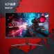 Монитор Bloody 27&amp;quot; MN270Q черный IPS LED 1ms 16:9 HDMI M/M матовая 300cd 178гр/178гр 2560x1440 180Hz G-Sync DP 2K 3.95кг