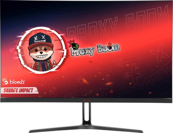 Монитор Bloody 27&amp;quot; MN270Q черный IPS LED 1ms 16:9 HDMI M/M матовая 300cd 178гр/178гр 2560x1440 180Hz G-Sync DP 2K 3.95кг