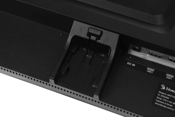 Монитор Bloody 27&amp;quot; MN270Q черный IPS LED 1ms 16:9 HDMI M/M матовая 300cd 178гр/178гр 2560x1440 180Hz G-Sync DP 2K 3.95кг