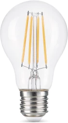 Лампа светодиодная Gauss Filament 102902112 12Вт цок.:E27 груша 185B св.свеч.бел.теп. грушевидная (упак.:10шт)