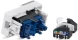 Вставка Cabeus KJ-RJ45-CAT.6-180T-FP-L-22,5 установочная Keystone 1xRJ45 ABS пластик белый