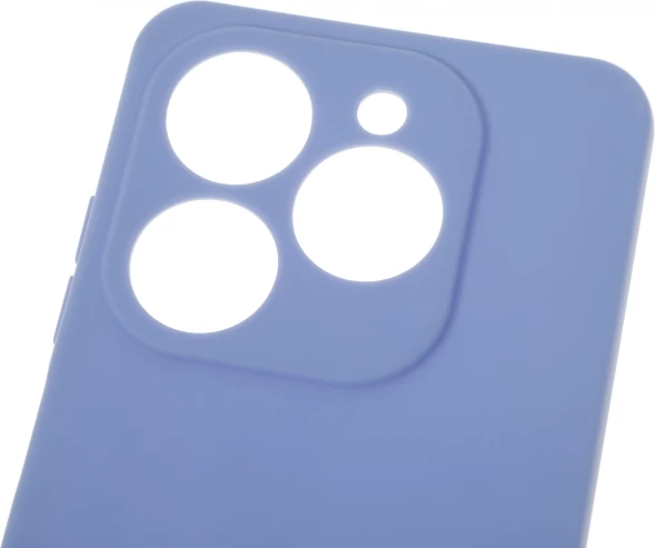 Чехол (клип-кейс) BoraSCO для Tecno Spark 20/20C/Go 2024/Pop 8 Microfiber Case лавандовый (72678)