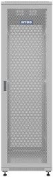 Шкаф серверный NTSS Премиум (NTSS-R22U60100PD/PD) напольный 22U 600x1000мм пер.дв.перфор. задн.дв.перфор. 900кг серый 910мм 56кг 1102мм IP20 сталь