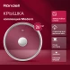 Крышка Rondell Modern RDA-1739 d=26см крыш.прозрачный руч.стальная