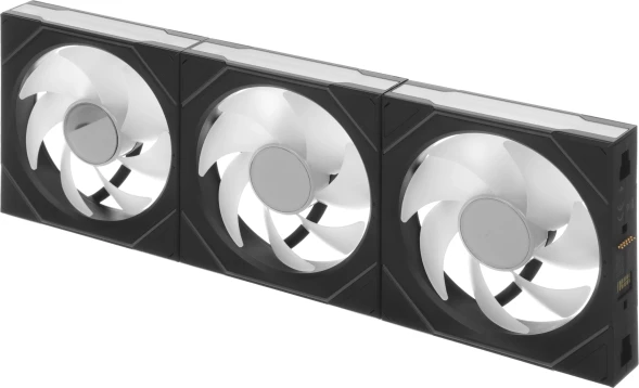 Вентилятор для корпуса Lian-Li Uni Fan SL-INF Wireless 120 ARGB 120х124.5x28 черный 4-pin 29.2дБ (упак.:3шт) (G99.12SLIN1W3B.R0) Ret