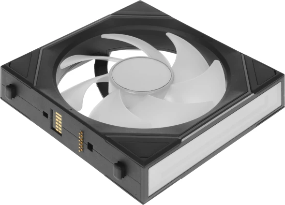 Вентилятор для корпуса Lian-Li Uni Fan SL-INF Wireless 120 ARGB 120х124.5x28 черный 4-pin 29.2дБ (упак.:3шт) (G99.12SLIN1W3B.R0) Ret