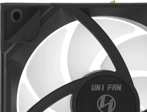 Вентилятор для корпуса Lian-Li Uni Fan SL-INF Wireless 120 ARGB 120х124.5x28 черный 4-pin 29.2дБ (упак.:3шт) (G99.12SLIN1W3B.R0) Ret
