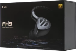 Наушники внутриканальные Fiio FH9 1.2м черный проводные в ушной раковине