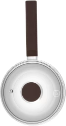 Ковш Rondell Coffee Bean RDS-1643 1.3л. d=16см (с крышкой) стальной