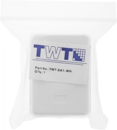 Коробка Lanmaster TWT-SA1-WH настенная 62x67x30мм крышка Keystone ПВХ белый (упак.:1шт)