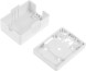 Коробка Lanmaster TWT-SA1-WH настенная 62x67x30мм крышка Keystone ПВХ белый (упак.:1шт)