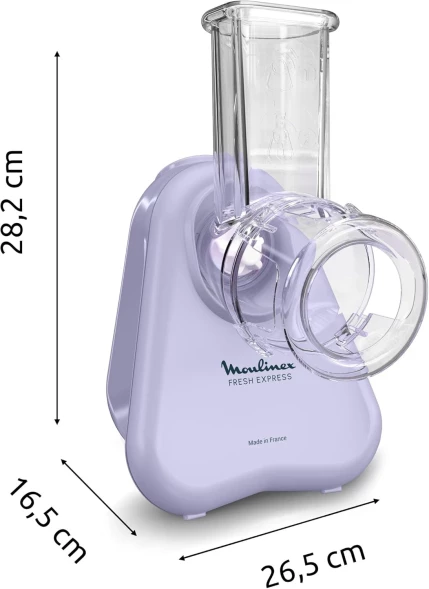 Универсальная резка Moulinex DK8546E0 150Вт (нарезка до 5мм) лиловый/белый