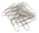 Скрепки Silwerhof 194041 никель 28мм (упак.:100шт) картонная коробка