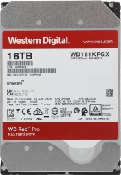 Жесткий диск WD SATA-III 16Tb WD161KFGX NAS Red Pro (7200rpm) 512Mb 3.5&amp;quot;