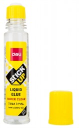Клей жидкий Deli E7316A 50мл прозрачный