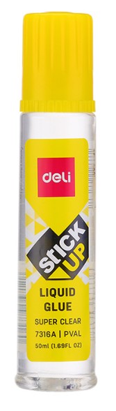 Клей жидкий Deli E7316A 50мл прозрачный