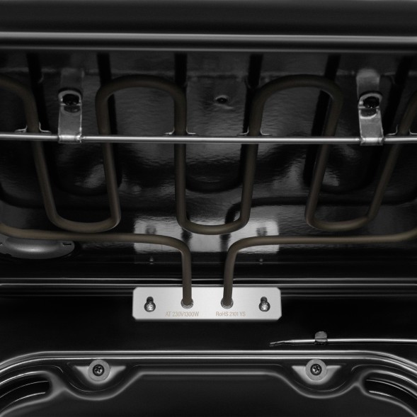 Духовой шкаф Электрический Hyundai HEO 6632 BG черный/серебристый