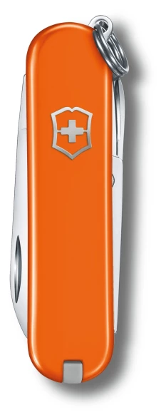 Нож перочинный Victorinox Classic SD Mango Tango (0.6223.83G) 58мм 7функц. подар.коробка