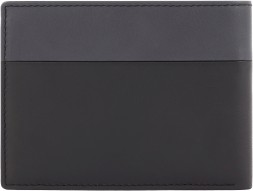 Кошелек мужской Piquadro Urban PU257UB00R/NGR черный/серый натур.кожа