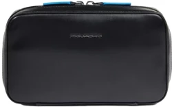 Чехол для кабелей и зарядки Piquadro Blue Square AC6895B2/N черный натур.кожа
