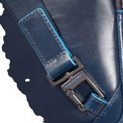 Сумка кросс-боди мужская Piquadro Blue Square CA6811B2/BLU2 синяя натур.кожа