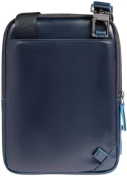 Сумка кросс-боди мужская Piquadro Blue Square CA6811B2/BLU2 синяя натур.кожа