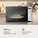 Микроволновая Печь Rondell RDE-MW203 20л. 700Вт черный/серебристый