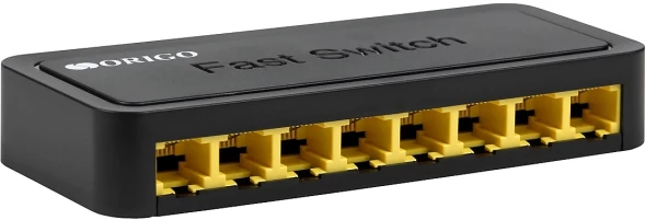 Коммутатор Origo OS1108 OS1108/A1A 8x100Мбит/с неуправляемый