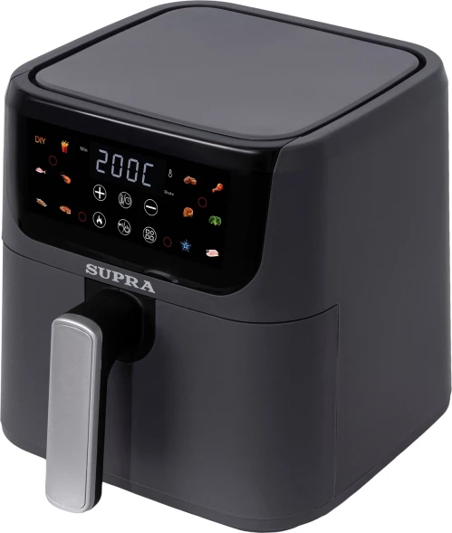 Аэрогриль Supra GS-7630 4.5л 1500Вт серый