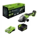 Углошлифовальная машина Greenworks GD24AG 758Вт 10500об/мин рез.шпин.:M14 d=125мм (3200207CUH)