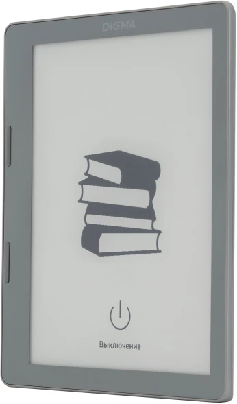 Электронная книга Digma E2 5.83&amp;quot; E-Ink 680x920 Touch Screen 1.2Ghz 1Gb/8Gb/SD/microSDHC/подсветка дисплея светло-серый