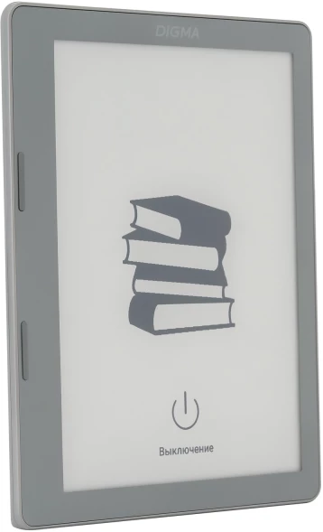 Электронная книга Digma E2 5.83&amp;quot; E-Ink 680x920 Touch Screen 1.2Ghz 1Gb/8Gb/SD/microSDHC/подсветка дисплея светло-серый