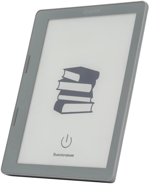 Электронная книга Digma E2 5.83&amp;quot; E-Ink 680x920 Touch Screen 1.2Ghz 1Gb/8Gb/SD/microSDHC/подсветка дисплея светло-серый