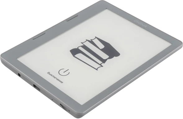 Электронная книга Digma E2 5.83&amp;quot; E-Ink 680x920 Touch Screen 1.2Ghz 1Gb/8Gb/SD/microSDHC/подсветка дисплея светло-серый