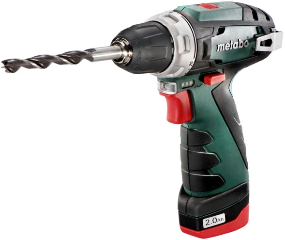 Дрель-шуруповерт Metabo PowerMaxx BS аккум. патрон:быстрозажимной (600079550)