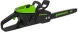 Цепная пила Greenworks GD60CS25K4 аккум. 2300Вт 3.40л.с. дл.шины:16&amp;quot; (40cm) 1аккум. 4Ач ЗУ (2008907UB)