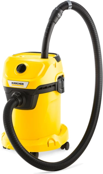 Строительный пылесос Karcher WD 3 V-17/4/20 1000Вт (уборка: сухая/влажная) желтый