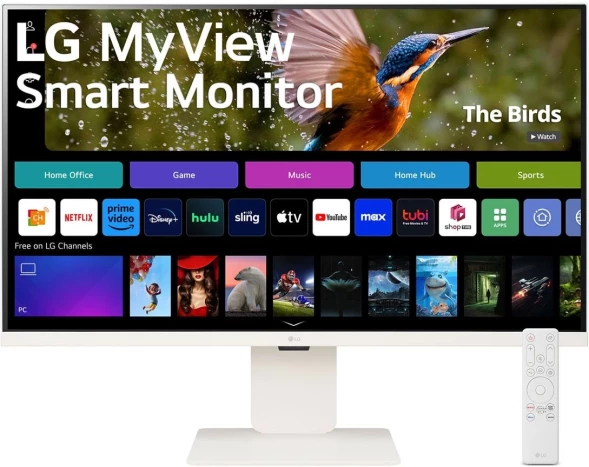 Монитор LG 31.5&amp;quot; MyView 32SR83U-W белый IPS LED 16:9 HDMI M/M матовая HAS 400cd 178гр/178гр 3840x2160 60Hz UHD USB 7.7кг