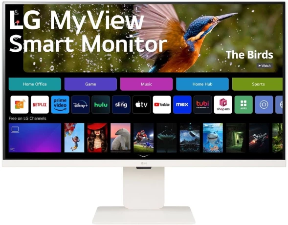 Монитор LG 31.5&amp;quot; MyView 32SR83U-W белый IPS LED 16:9 HDMI M/M матовая HAS 400cd 178гр/178гр 3840x2160 60Hz UHD USB 7.7кг