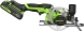 Циркулярная пила (дисковая) Greenworks G24MCS (ручная) D диска.:120мм (1501207CUA)