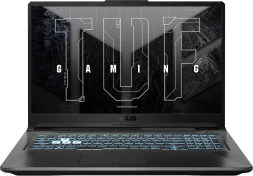 Ноутбук Asus TUF Gaming A17 FA706NF-HX007 Ryzen 5 7535HS 16Gb SSD512Gb NVIDIA GeForce RTX 2050 4Gb 17.3&amp;quot; IPS FHD (1920x1080) без ОС black WiFi BT Cam (90NR0JH5-M002L0)