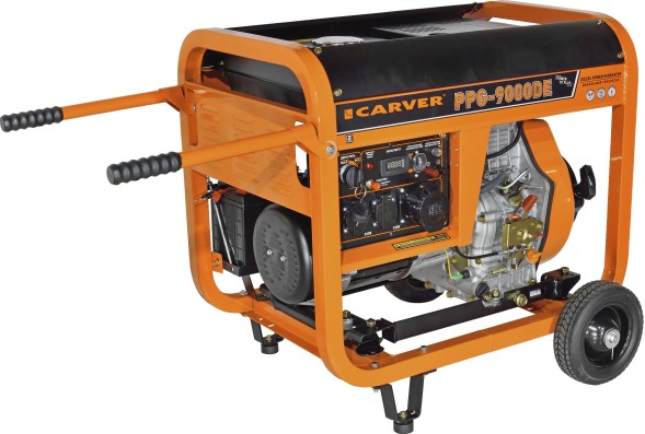Генератор Carver PPG- 9000DE 7.5кВт
