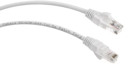 Патч-корд Cabeus PC-UTP-RJ45-CAT.5E-2M-WH U/UTP RJ-45 вил.-вилка RJ-45 кат.5E 2м белый ПВХ