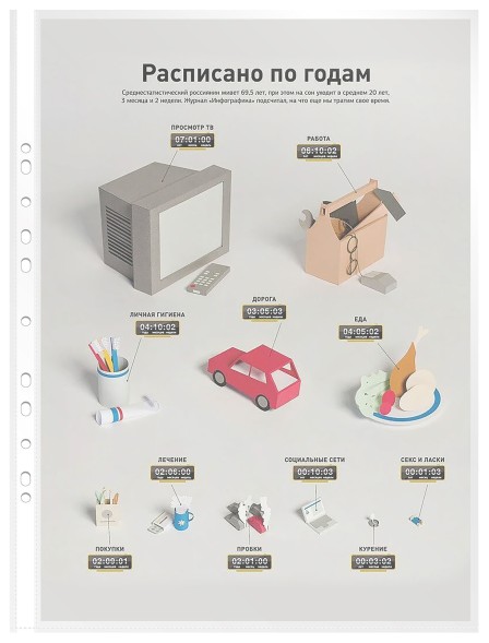 Папка-вкладыш Бюрократ Премиум 013AV3 глянцевые A3 вертикальный 30мкм (упак.:50шт)