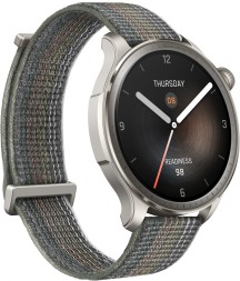 Смарт-часы Amazfit Balance A2287 46мм 1.5&amp;quot; AMOLED корп.серый рем.серый разм.брасл.:150-210мм (6972596107422)