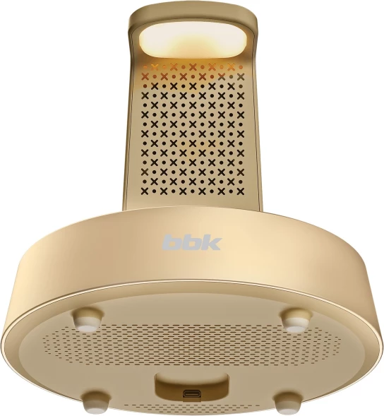 Колонка порт. BBK BTA1110 золотистый 10W 2.0 BT 10м 1800mAh (BTA1110 (GD))